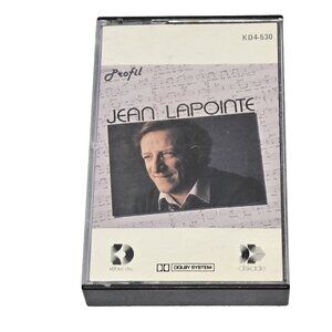 Jean Lapointe Profil Vintage Cassette Tape French Montreal Quebec Canada